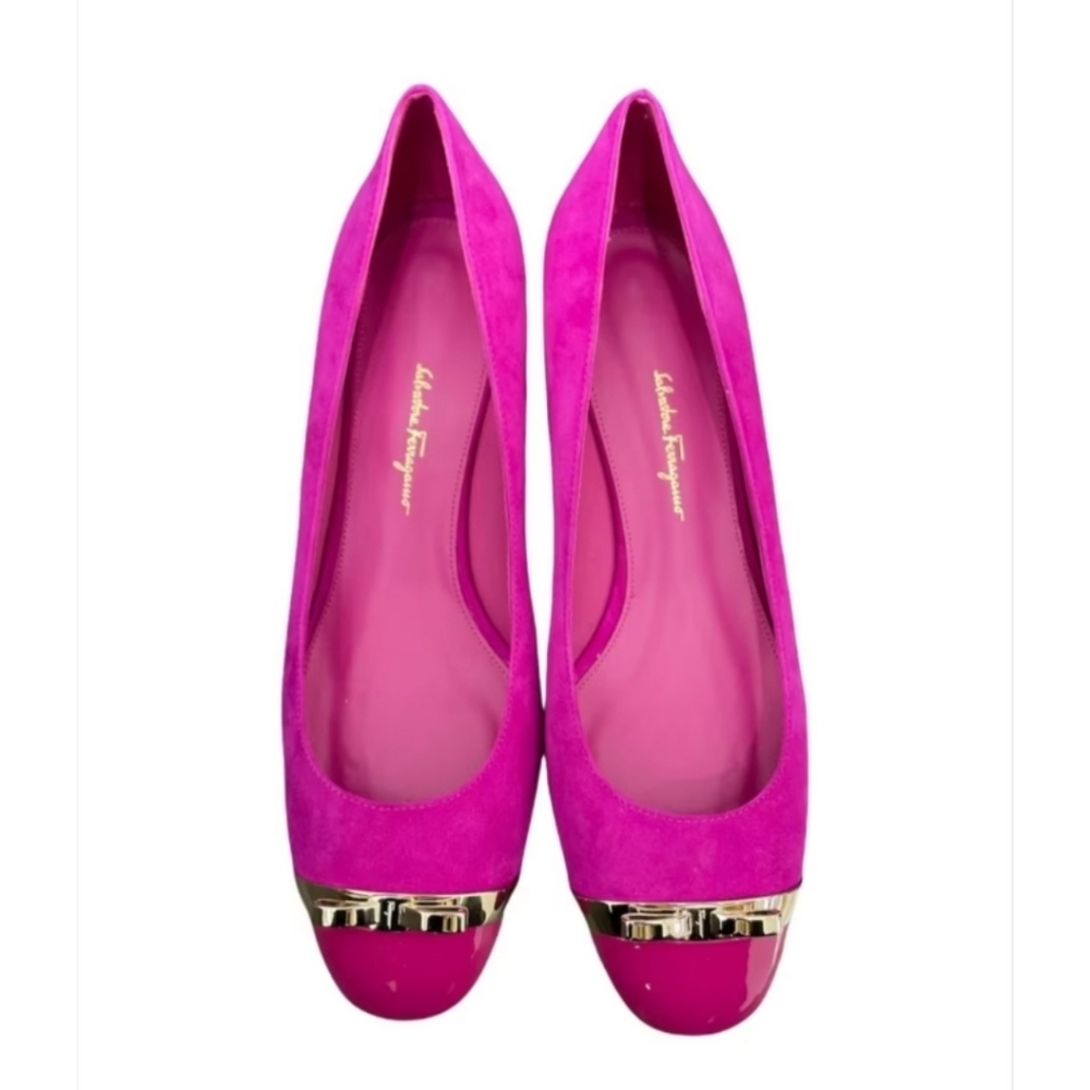 Salvatore Ferragamo Vulci ballerina pump women's